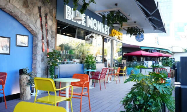 SPXin gucuyle buyuyen Blue Monkey Coffee ilk franchise subesini Milasta aciyor