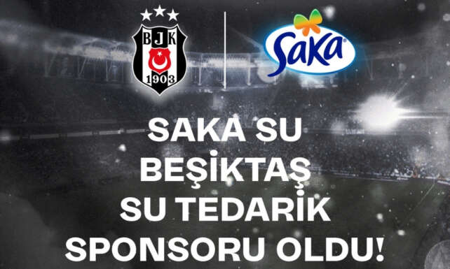 Saka Su Besiktasin Su Tedarik Sponsoru Oldu