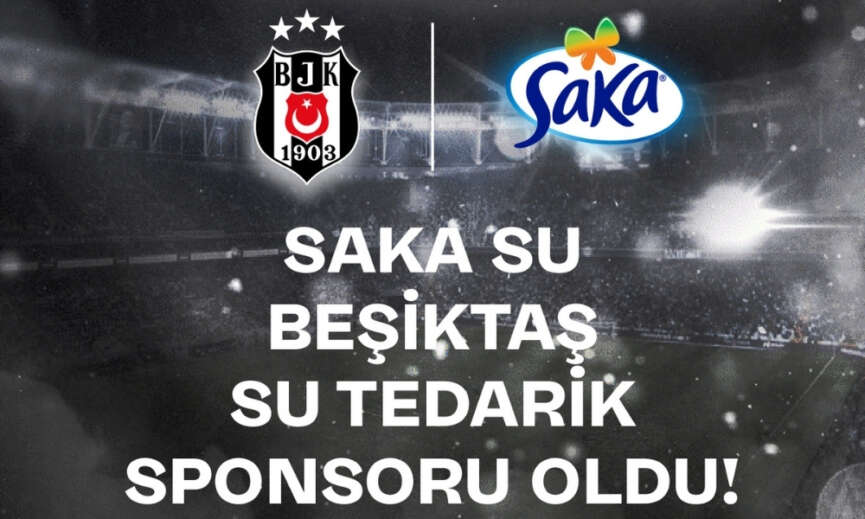 Saka Su Besiktasin Su Tedarik Sponsoru Oldu