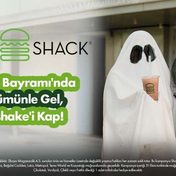 “Shack’a mı Şeker mi?”: Shake Shack’ten Cadılar Bayramı’na Tatlı Bir Sürpriz!