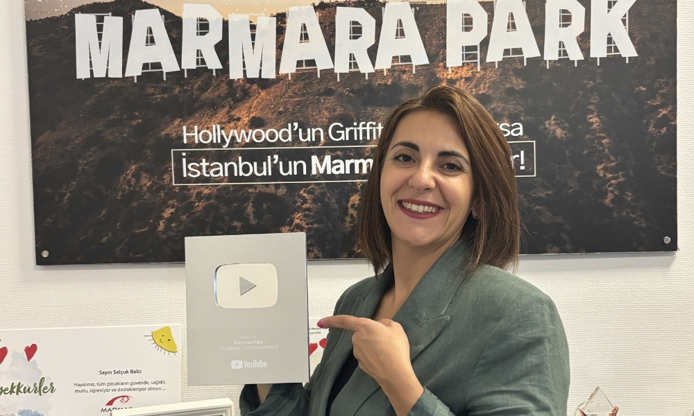 Türkiye’de ve Dünyada Bir İlk! Marmara Park AVM YouTube Kanalıyla Ödül Aldı