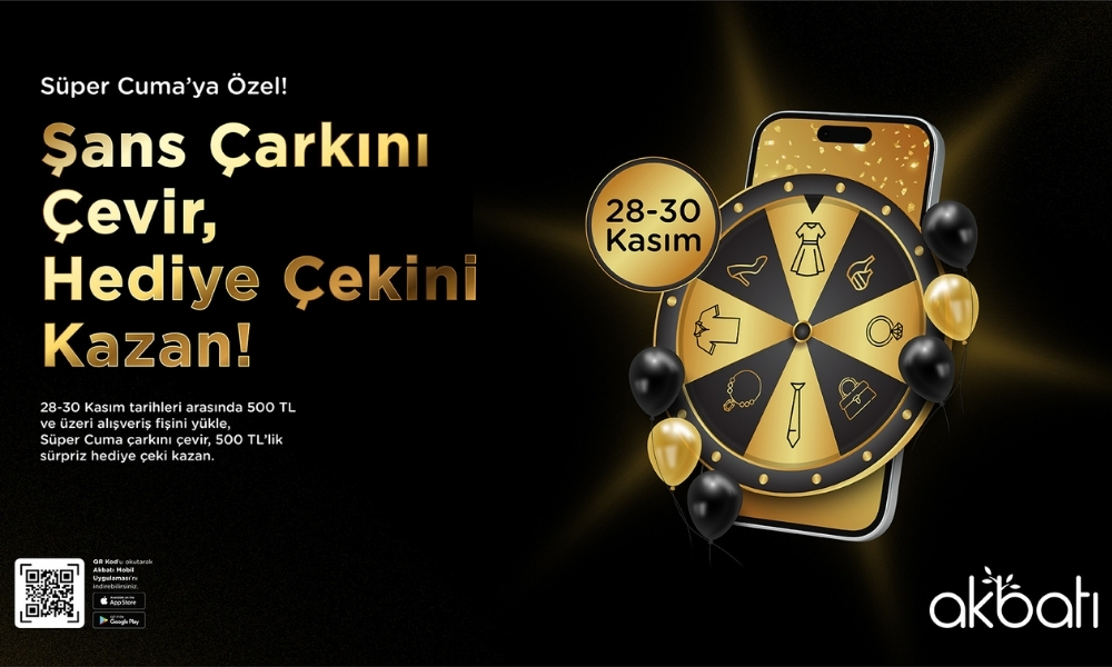 Akbatı’da Süper Cuma’ya özel kazandıran alışveriş günleri başlıyor