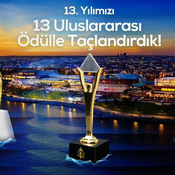 Aqua Florya AVM, 13. Yılını 13 Uluslararası Ödülle Taçlandırdı!