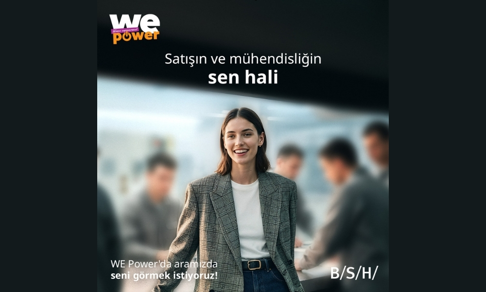 BSH Türkiye’nin eşitlik odaklı We Power kariyer programının yeni dönem başvuruları başladı
