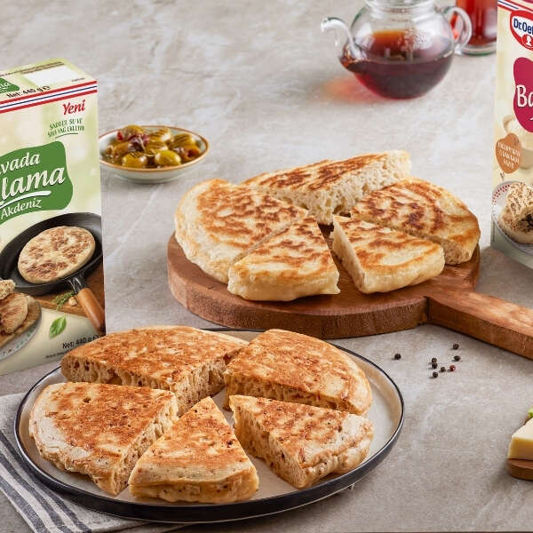 Dr. Oetker’den Hazırlaması Çok Pratik Tavada Bazlama Serisi!