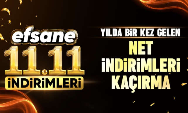 Efsane Kasimi Turkiyeye getiren Hepsiburadada Efsane 11.11 Indirimleri Basliyor
