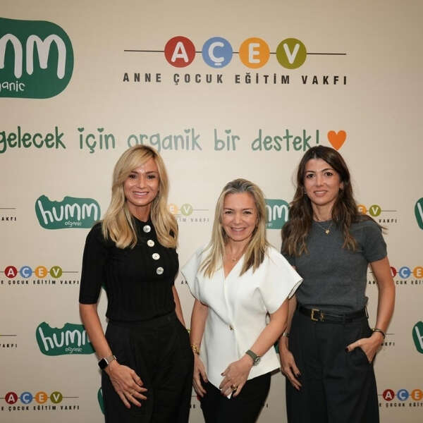 Humm Organic ve AÇEV’den çocuklar için ilk adım
