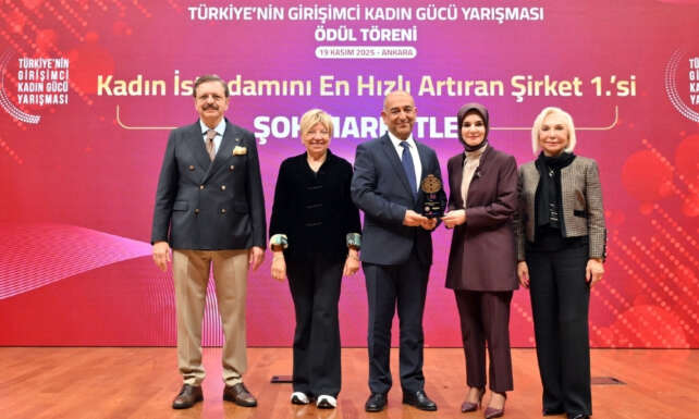 Kadin Istihdamini En Hizli Artiran Sirket odulu