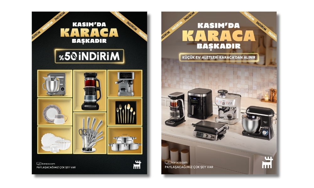 Karaca’dan Kasım Ayına Özel Büyük İndirimler Başladı!
