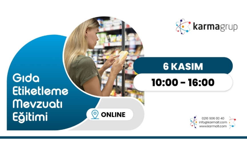 Karma Gruptan Gida Etiketleme Mevzuati Egitimi