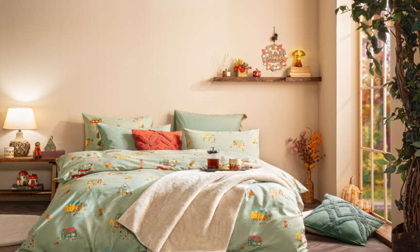 LCW Homedan Kisa Ozel Nevresim ve Battaniye Koleksiyonu