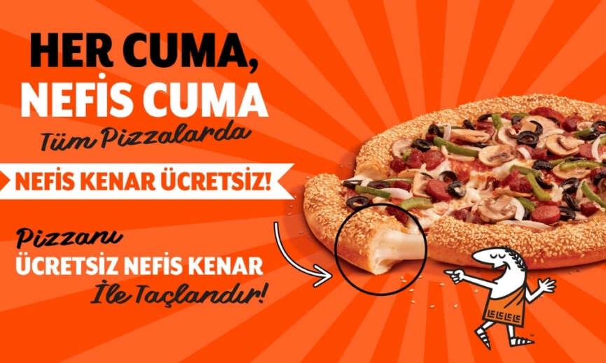 Little Caesarsta Kasim Ayi Boyunca Her Cuma Nefis Cuma