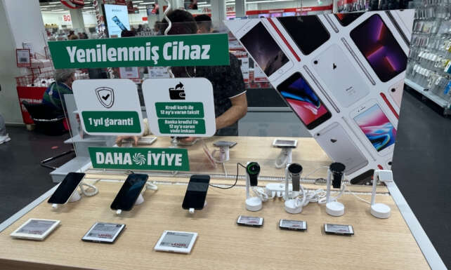 MediaMarktin yenilenmis telefon hizmetine buyuk ilgi
