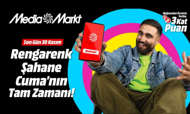 MediaMarktta Rengarenk Sahane Cuma kampanyasi basladi