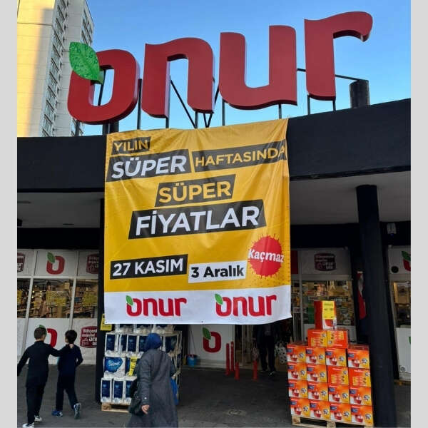 “Yılın Süper Haftasında Süper Fiyatlar” Onur Market’te Başladı!