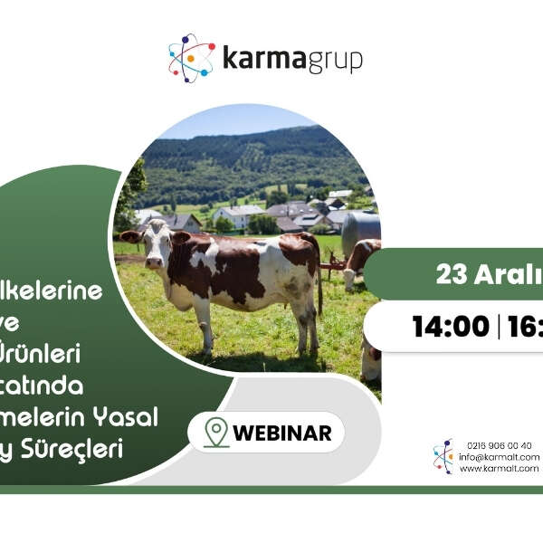 İlkay Keskin 13 AB’ye süt ve süt ürünleri ihracatında yasal süreçler webinarla ele alınacak