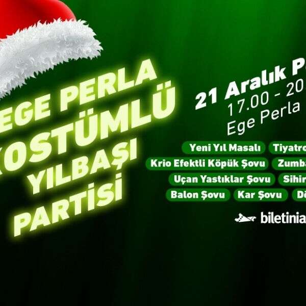 Kostümlerle Renklenen Yılbaşı Partisi Ege Perla’da