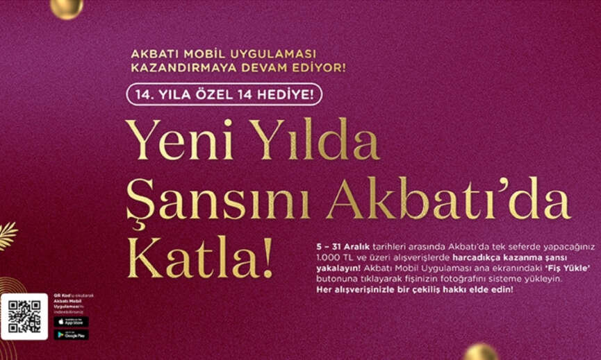 Akbatida Yeni Yil Coskusu Mobil Kampanyayla Cebinde