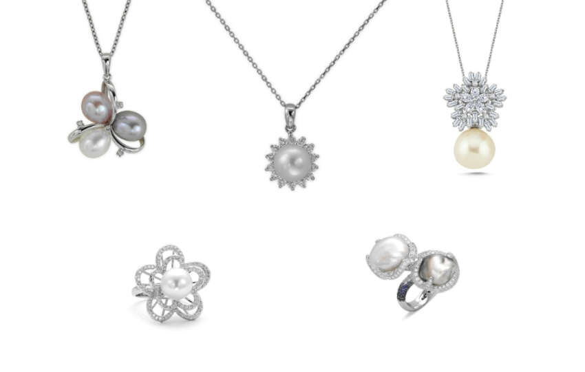 Aris Pirlantadan Zarafeti ve Safligi Yansitan Inci Koleksiyonu