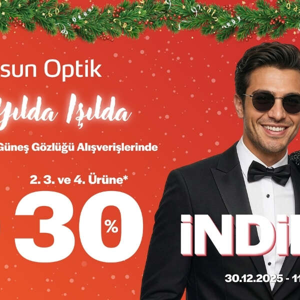 Birden Fazla Güneş Gözlüğü Almak İsteyenlere Atasun Optik’ten Yeni Yıla Özel Fırsat