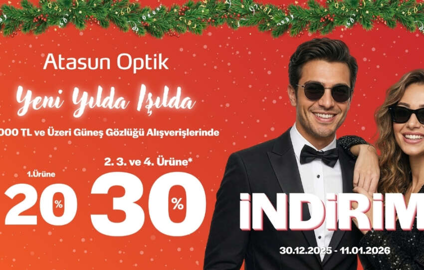 Birden Fazla Gunes Gozlugu Almak Isteyenlere Atasun Optikten Yeni Yila Ozel Firsat