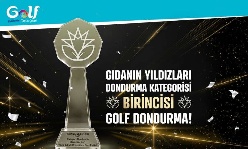 Gidanin Yildizlari Dondurma Kategorisi Birincisi Golf Dondurma
