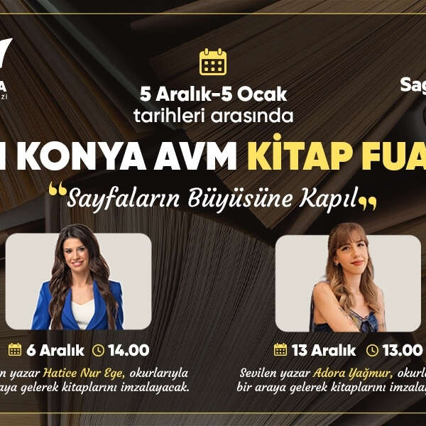 M1 Konya AVM’de İmza Günleri ve Fuar Heyecanı