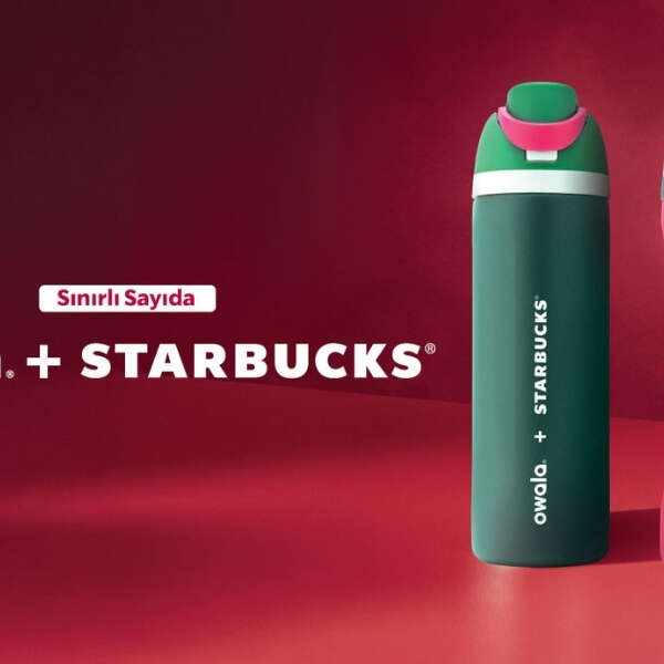 Starbucks’tan Yeni Yıla Özel Koleksiyon: Owala x Starbucks Termos