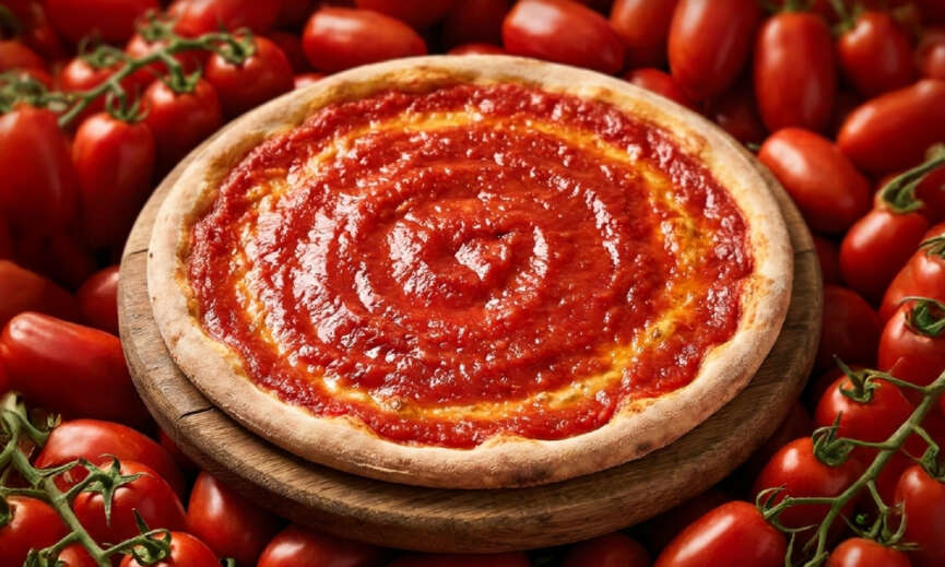 PizzaLazza Soslari San Marzano Tipi Domateslerle Bambaska