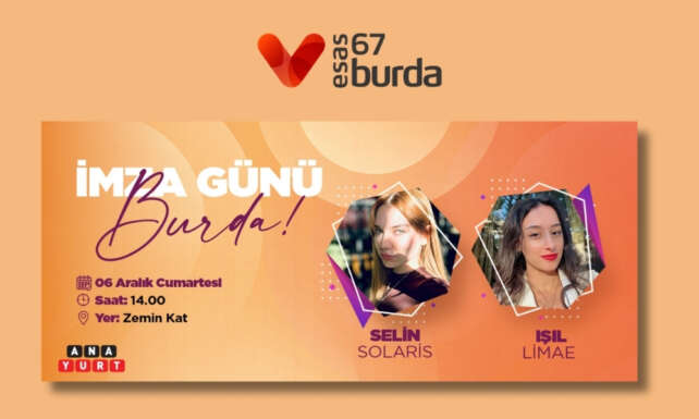 Selin Solaris ve Isil Limaenin imza gunleri 67 Burda AVMde