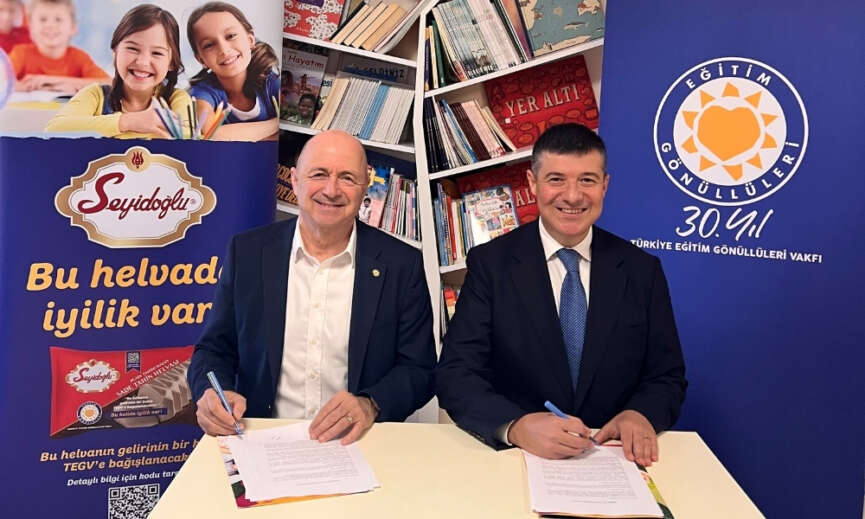 Seyidoglu Gida TEGV ile 400 cocugun egitimine destek oldu