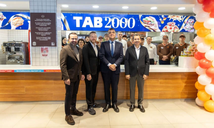 TAB Gida 2000inci restoranini Karsta acti