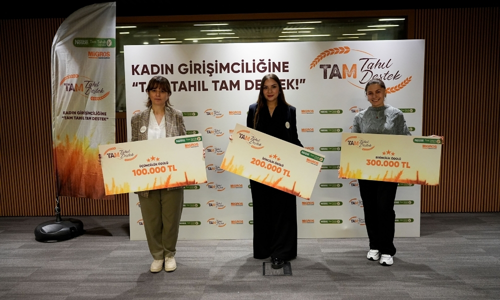 Tam Tahıl Tam Destek ile üç başarılı proje ödüllendirildi