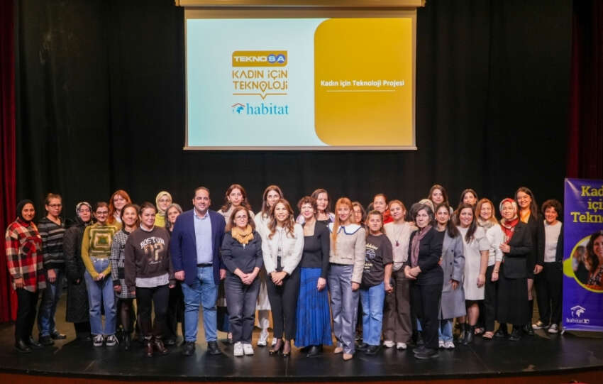Teknosa Kadin icin Teknoloji projesinde 2025 yilinda 4 binden fazla kadina dokundu