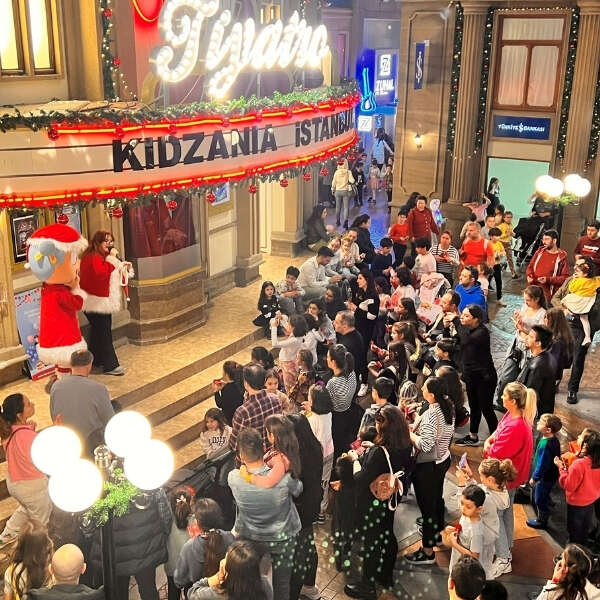 Yeni yıl coşkusu KidZania İstanbul’da başladı