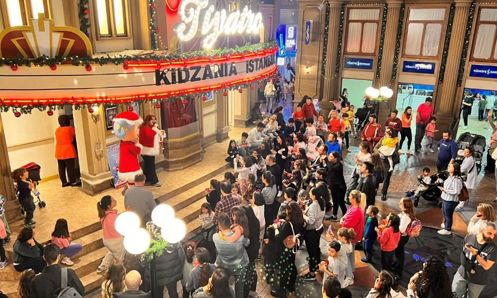 Yeni yıl coşkusu KidZania İstanbul’da başladı