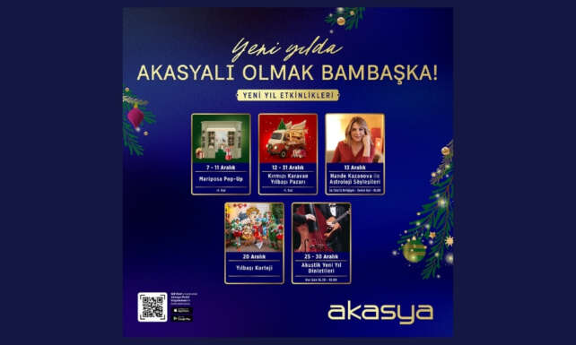 Yeni yilda Akasyali olmak bambaska