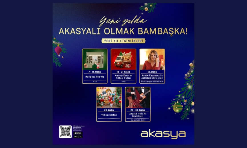 Yeni yilda Akasyali olmak bambaska