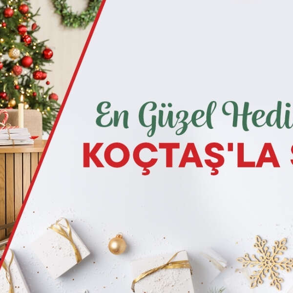 Yılbaşı alışverişine özel yüzlerce hediye seçeneği Koçtaş’ta