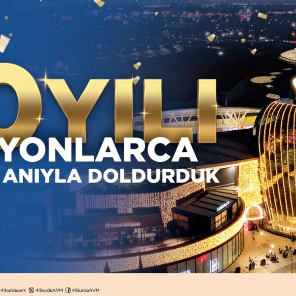 İlkay Keskin 5 41 Burda AVM 10. yılını kutluyor!