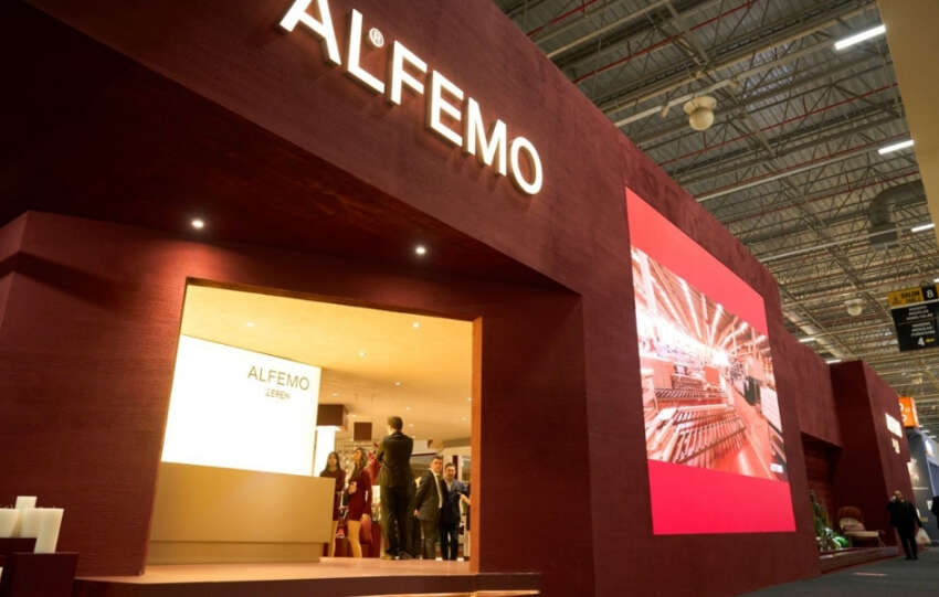 Alfemo Uluslararasi Istanbul Mobilya Fuarinda yenilenen koleksiyonlarini tanitti