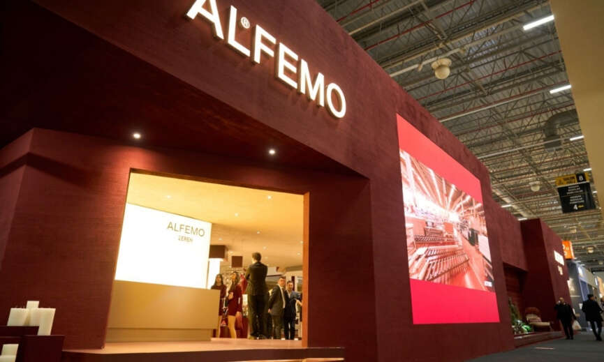 Alfemo Uluslararasi Istanbul Mobilya Fuarinda yenilenen koleksiyonlarini tanitti
