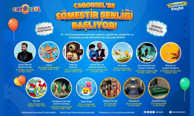 Carouselde Somestir Senligi Basliyor