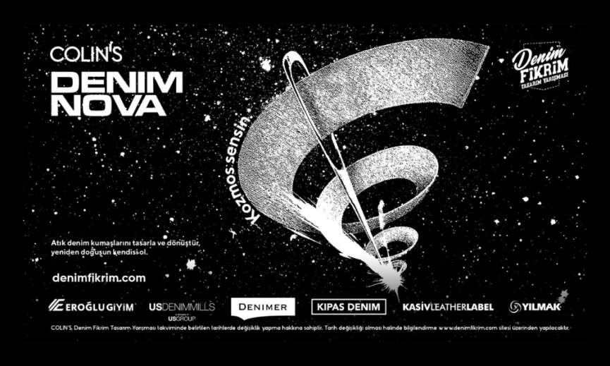 Colins Denim Fikrim Yarismasini bu yil Denim Nova temasiyla gerceklestiriyor