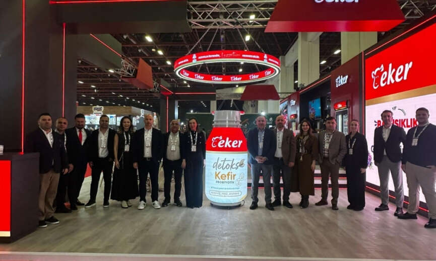 Eker fonksiyonel ve yenilikci urunleriyle Anfas FoodProduct Fuarinda