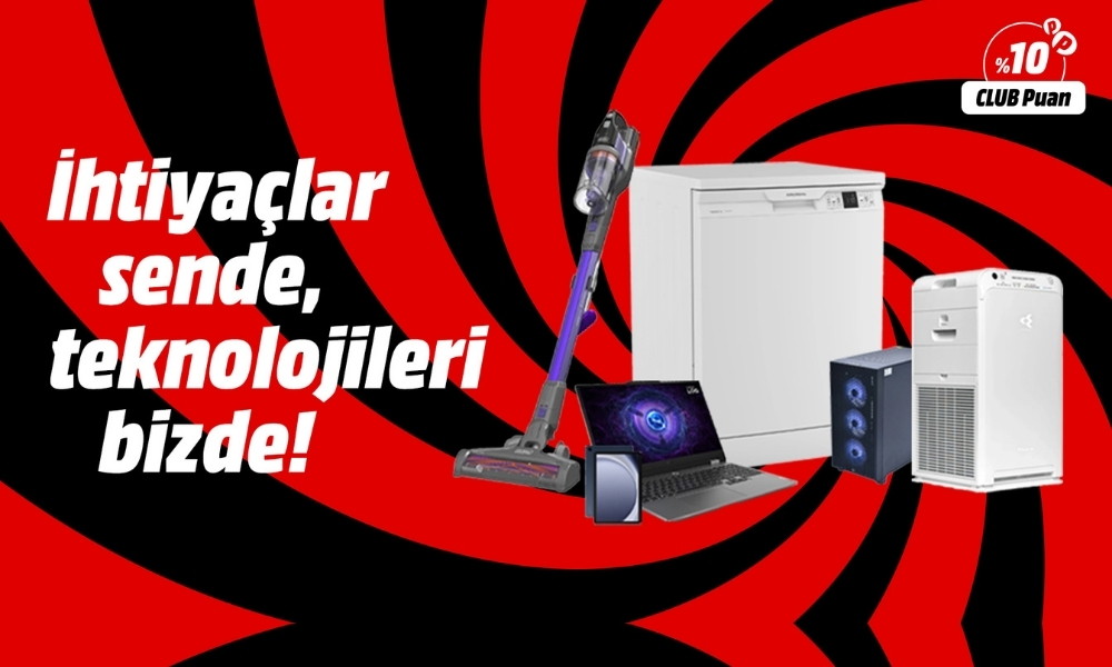 “İhtiyaçlar Sizde Teknolojileri MediaMarkt’ta” Kampanyası devam ediyor