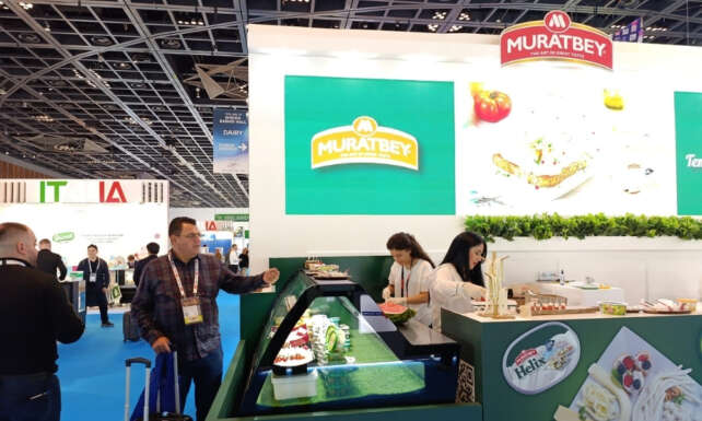 Muratbey dunyanin en buyuk gida ve icecek fuarlarindan Gulfood 2026da yerini aldi