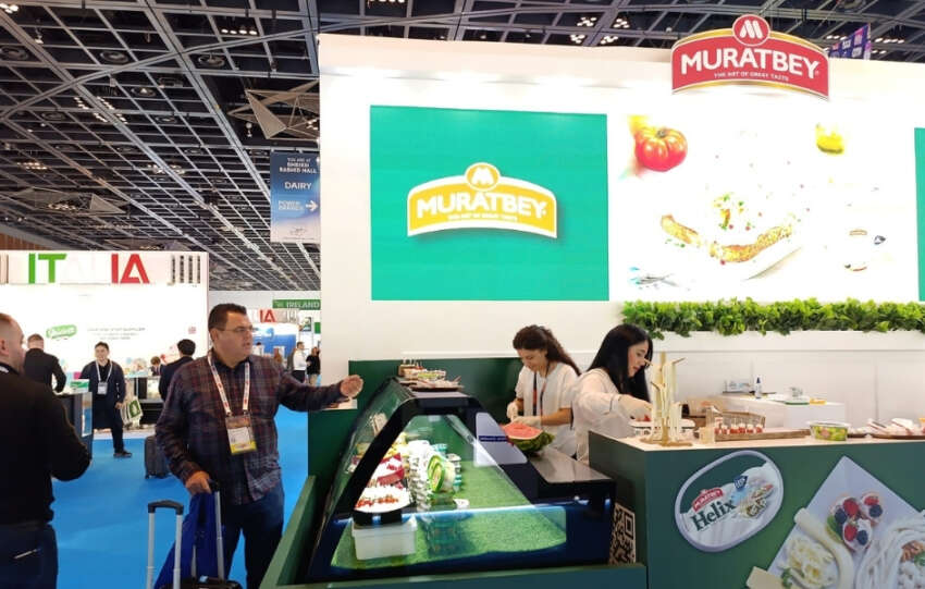 Muratbey dunyanin en buyuk gida ve icecek fuarlarindan Gulfood 2026da yerini aldi
