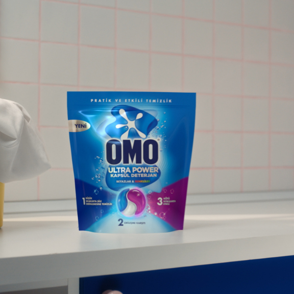 OMO’dan Çamaşır Yıkamanın Yeni Kolayı: OMO Ultra Power Kapsül Detarjan