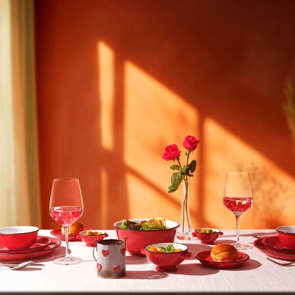 Paşabahçe Mağazaları ile Sevgililer Günü’nde romantik sofralar, kalpten hediyeler